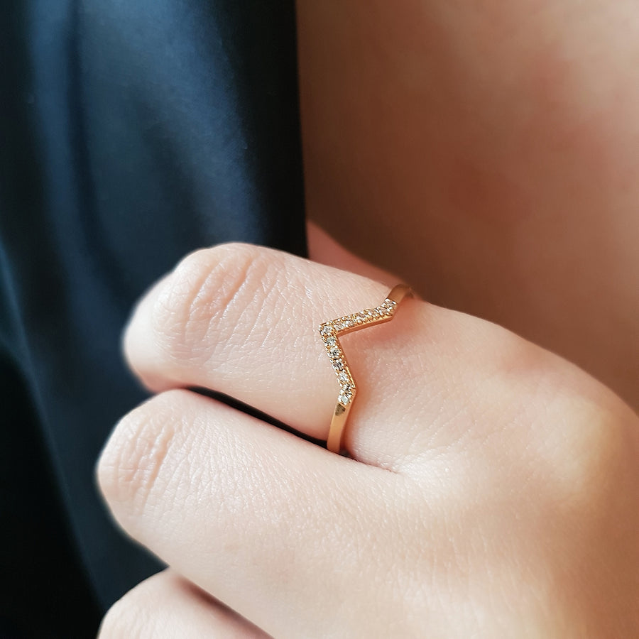 Ivy ring - Gold