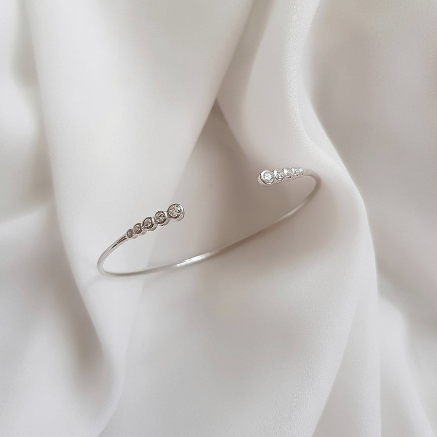 Diamond bracelet - Silver