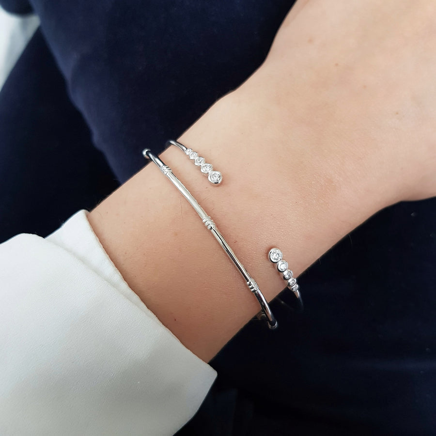 Nala bangle - Silver